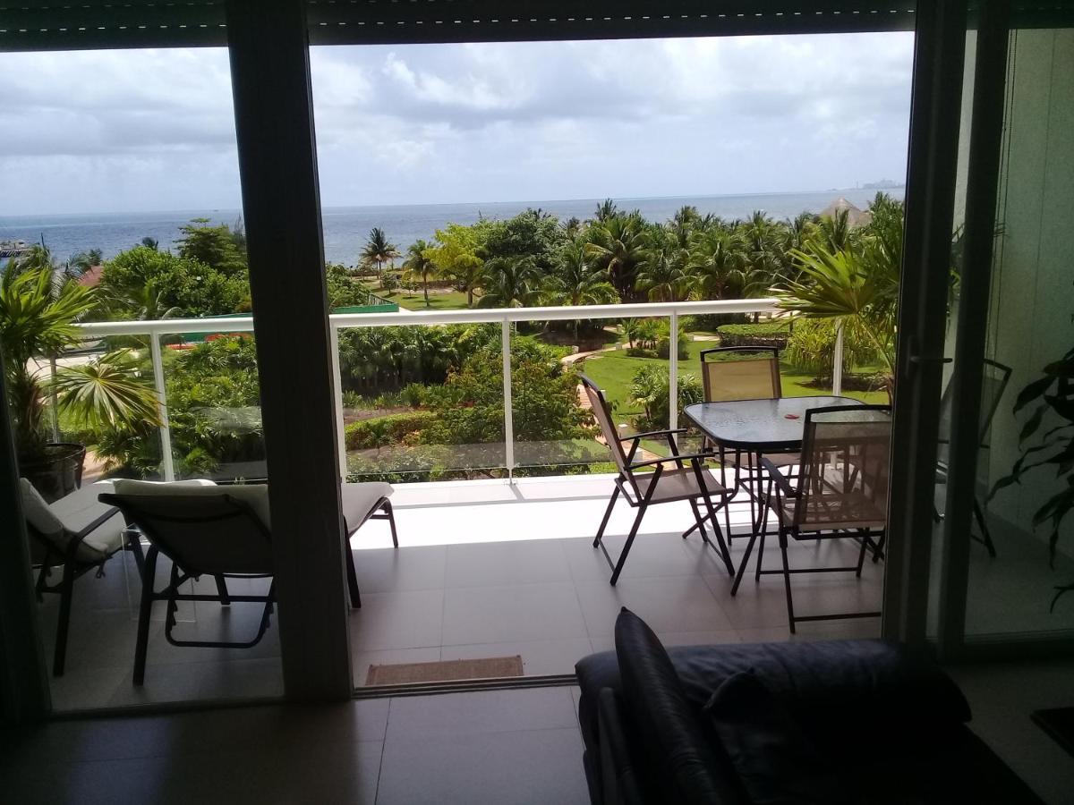 Swim The Caribbean & Work With A View Appartement Cancún Buitenkant foto