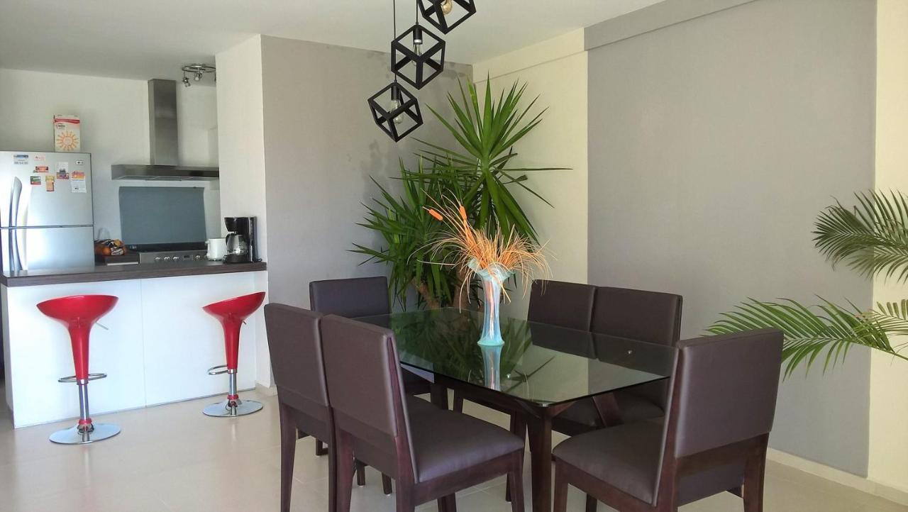 Swim The Caribbean & Work With A View Appartement Cancún Buitenkant foto